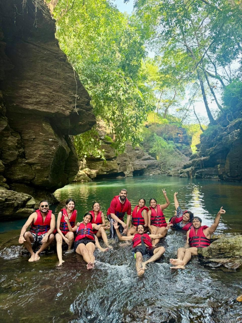 Cliff Jumping, Waterfall and Trekking Experience